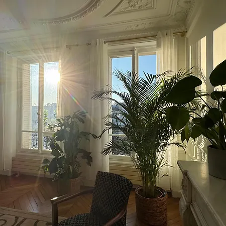 Plant-filled Haven Near Luxembourg Gardens Paris